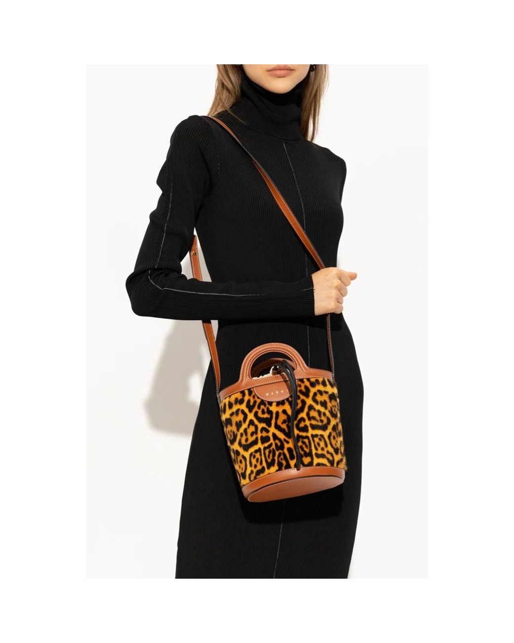 Marni Brown Bucket Bags