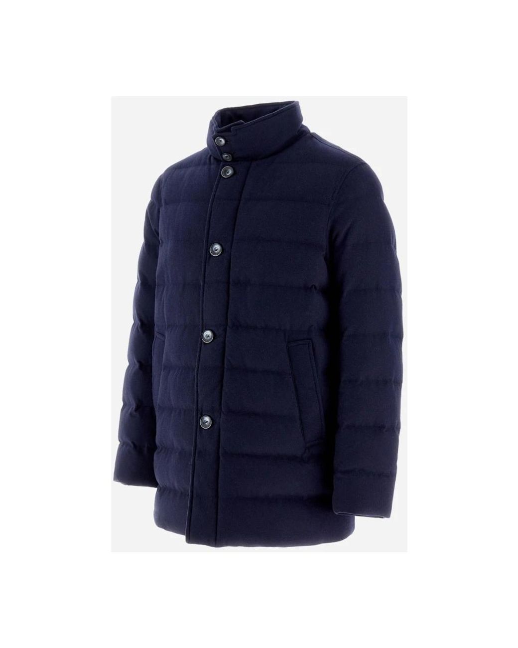 Herno Blue Winter Jackets for men