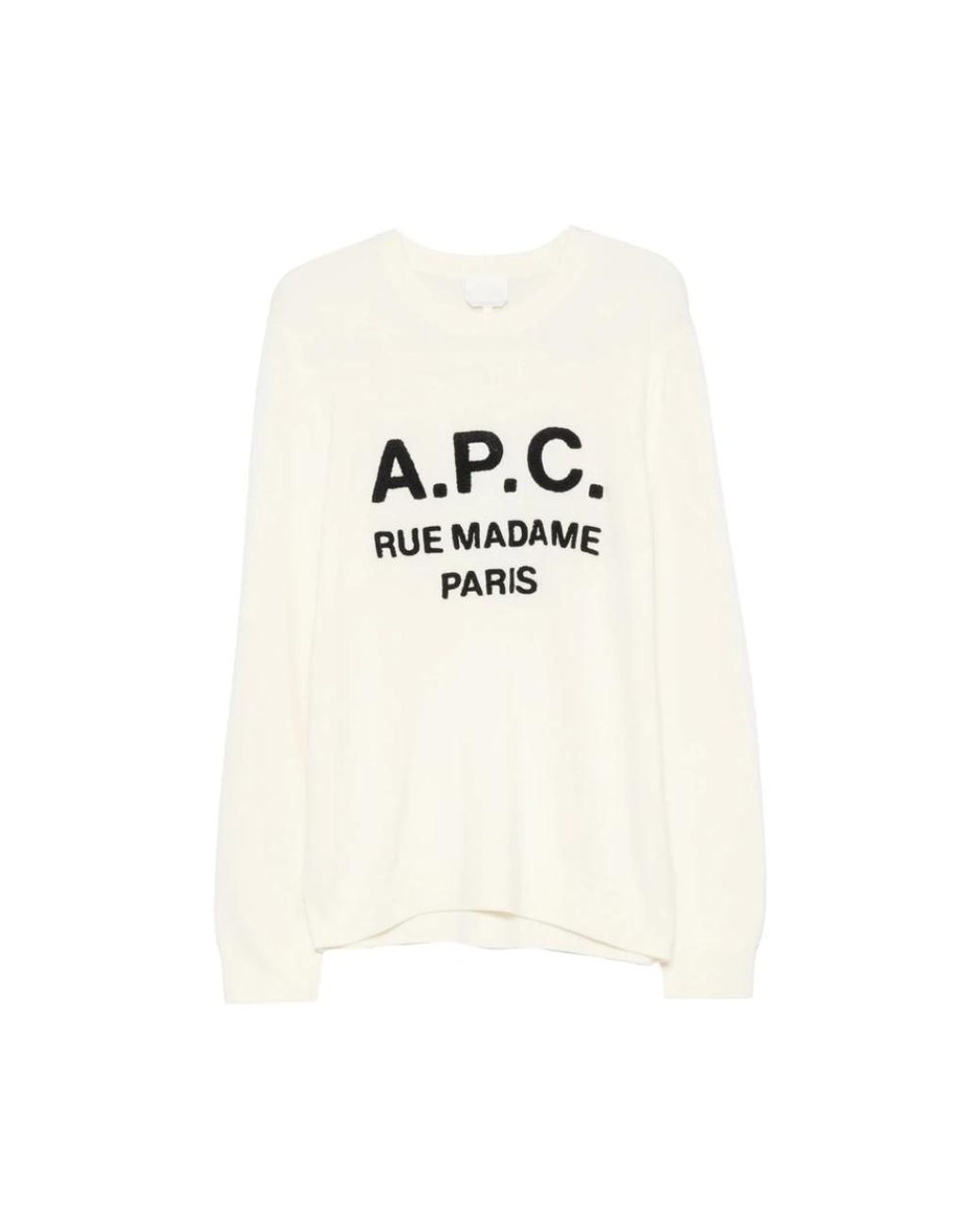 A.P.C. White Neutrals Sweaters & Knitwear for men