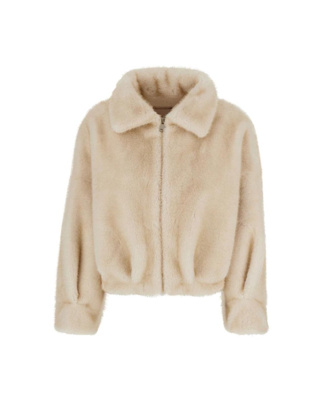 VALENTINI 1972 Natural Faux Fur & Shearling Jackets