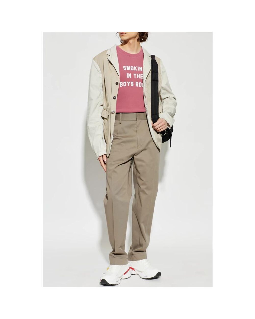 DSquared² Gray Straight Trousers for men