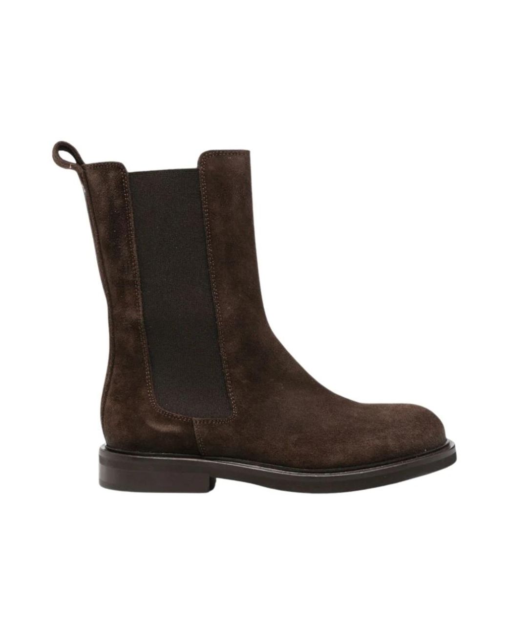 Poeve Brown Chelsea Boots