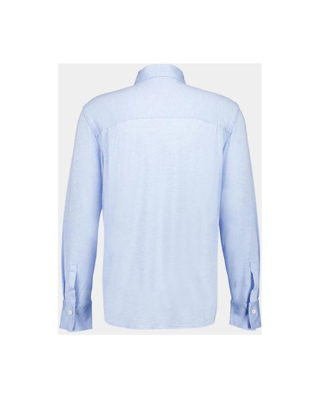 Ferragamo Blue Casual Shirts for men