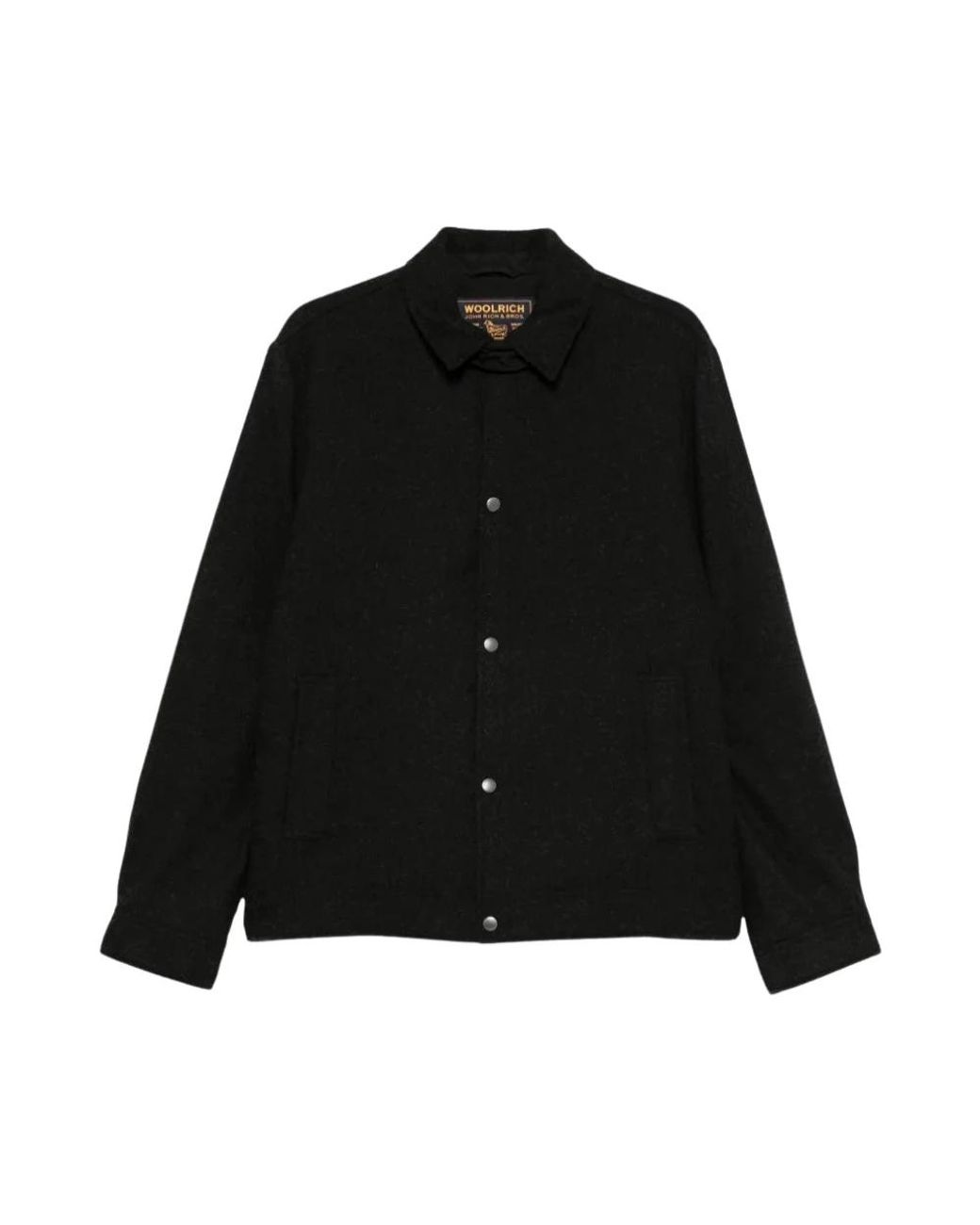 Woolrich Keating Shirt Jacket in het Black voor heren