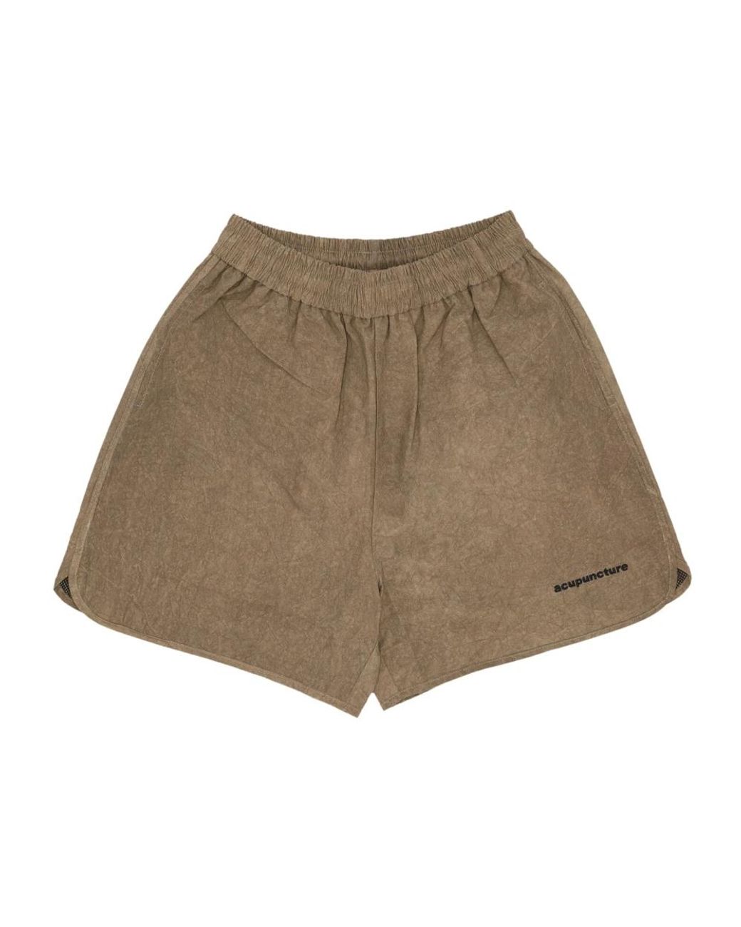 Acupuncture Brown Short Shorts for men