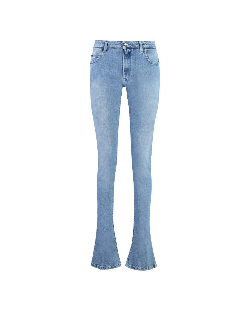 Dolce & Gabbana Blue Flare Jeans
