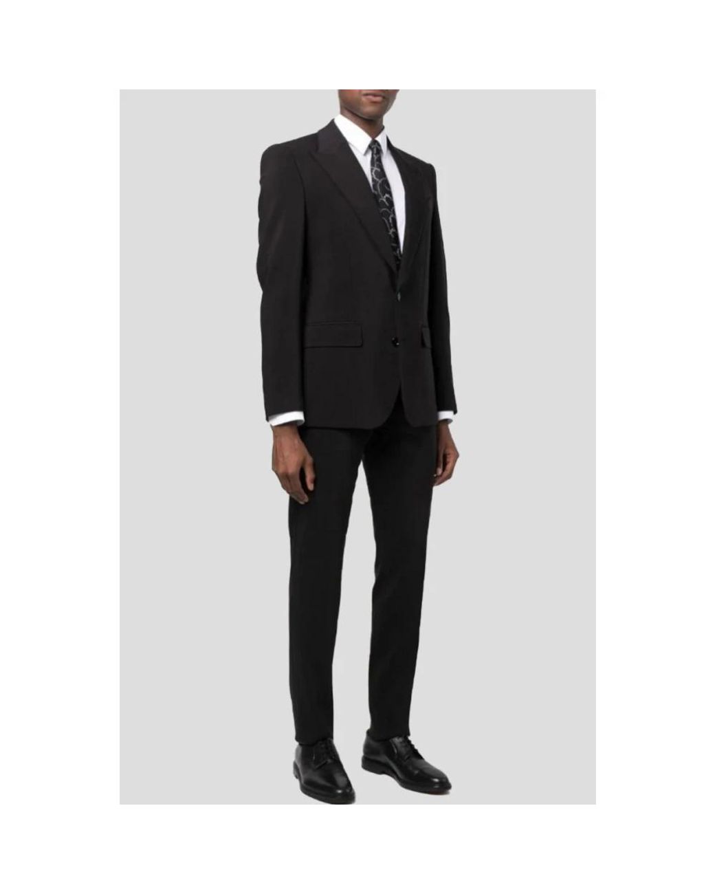 Dolce & Gabbana Black Single Breasted Suits for men