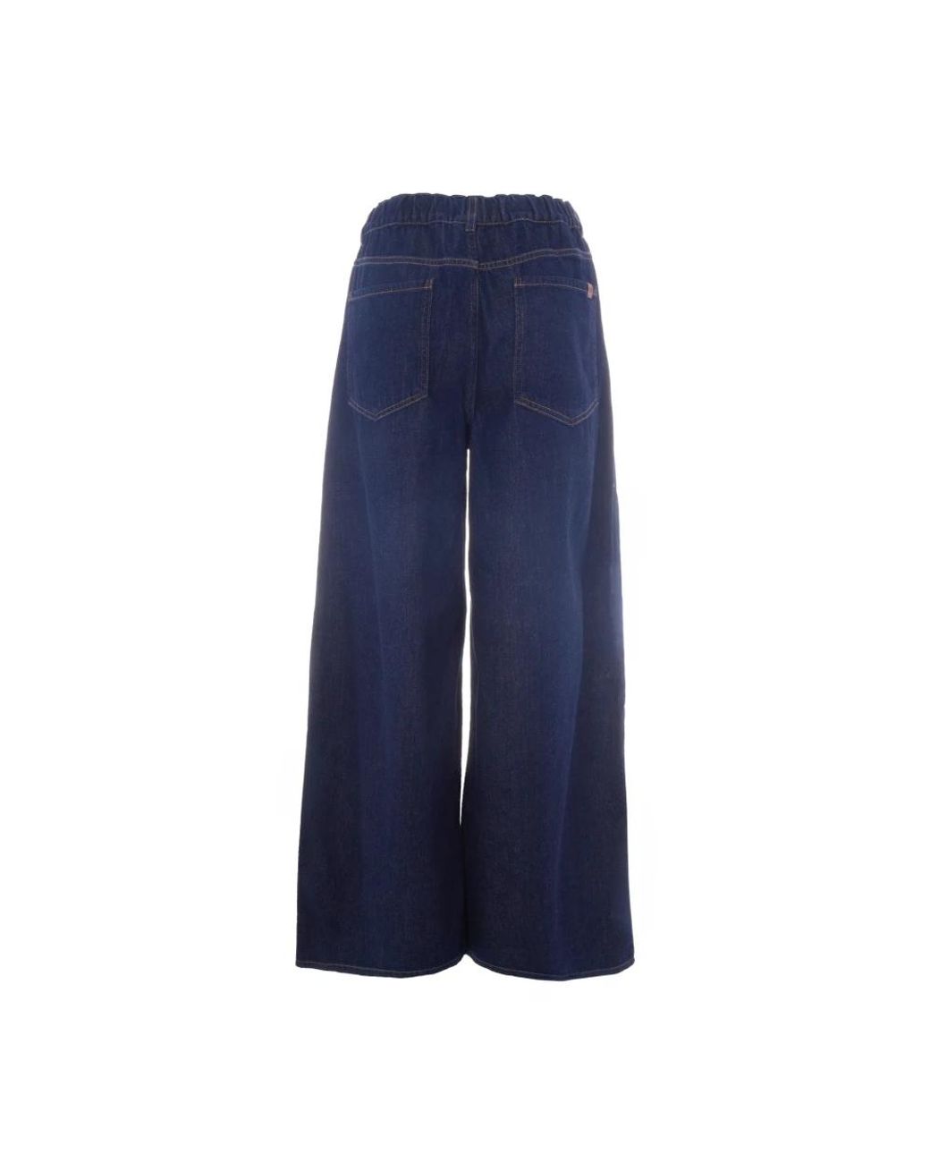 Max Mara Blue Wide Jeans