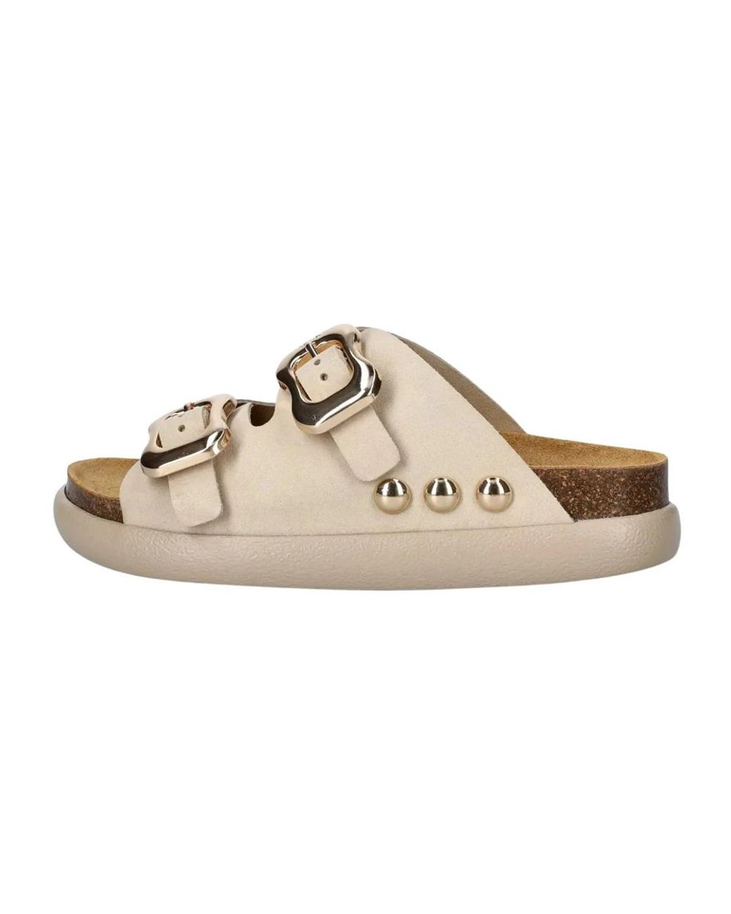 Scholl Natural Flat Sandals