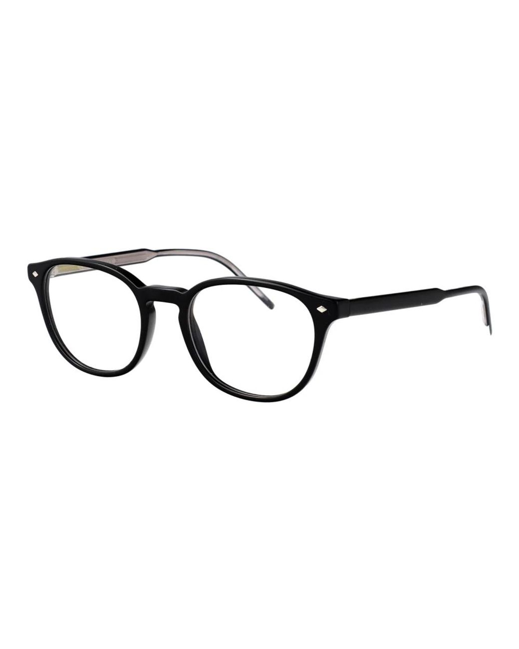 Giorgio Armani Brown Glasses for men