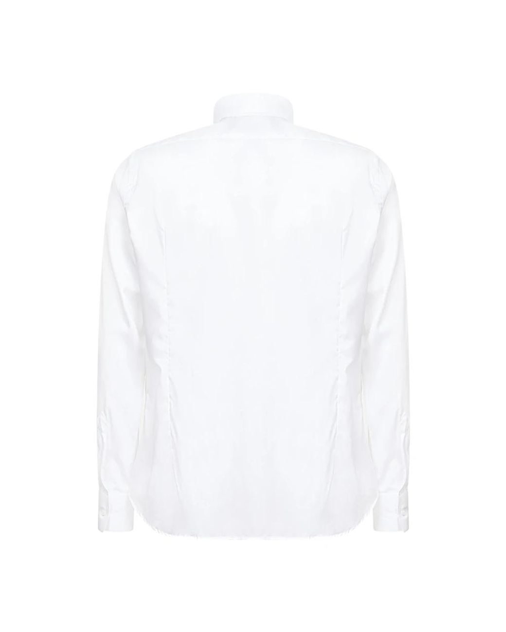D4.0 White Formal Shirts for men