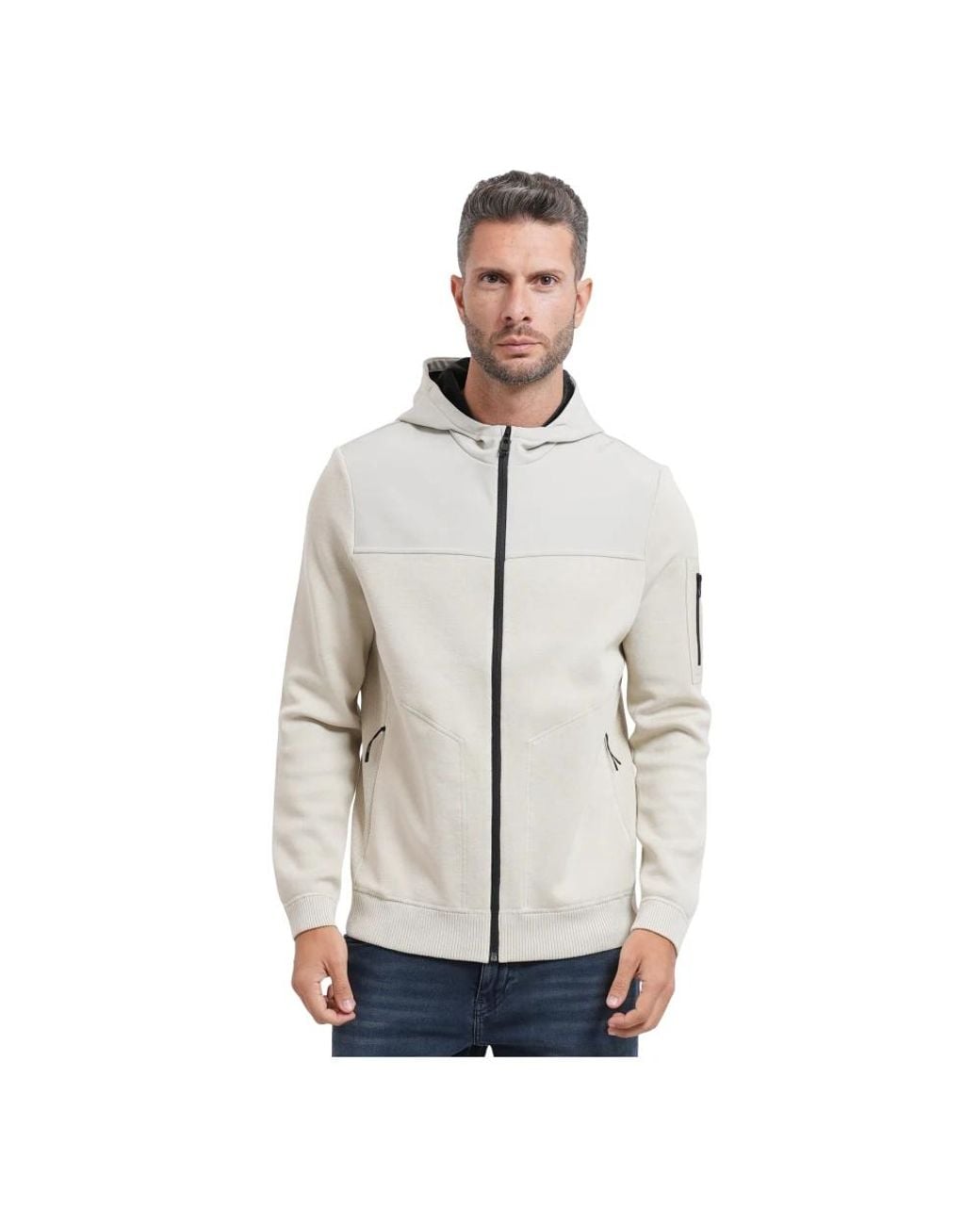 Boss Gray Zip-Throughs for men