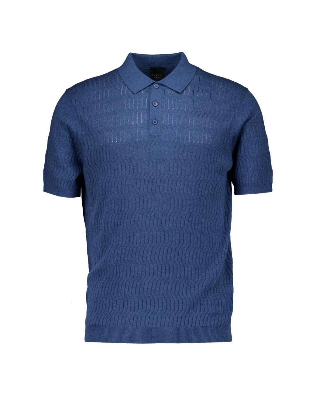 Bugatti Blue Polo Shirts for men