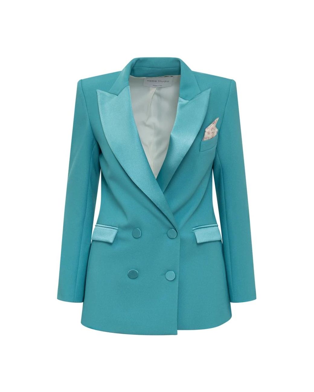 HEBE STUDIO Blue Blazers