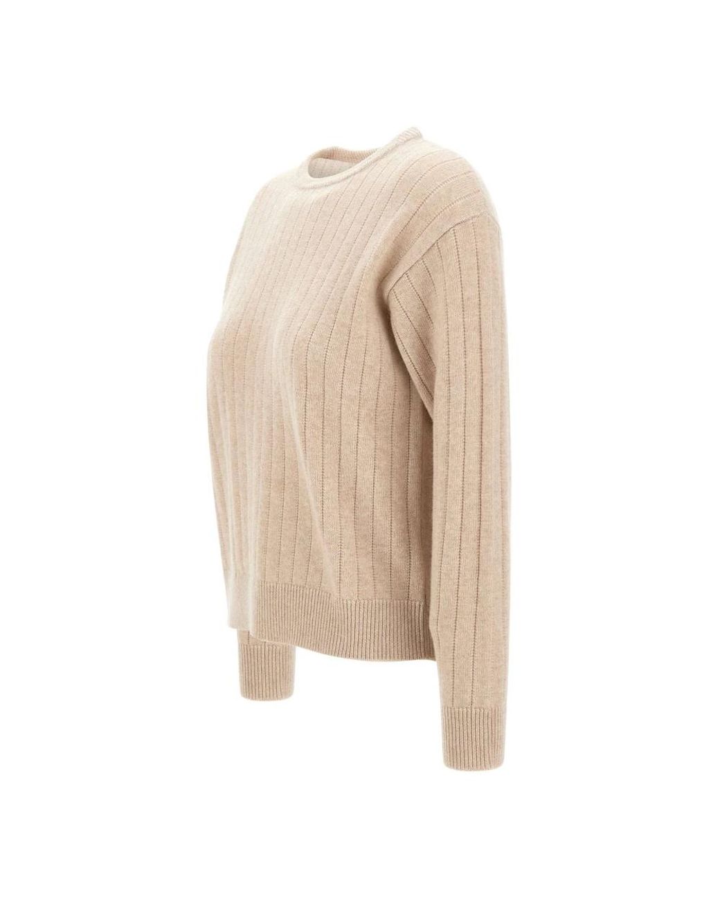 Eleventy Natural Round-Neck Knitwear