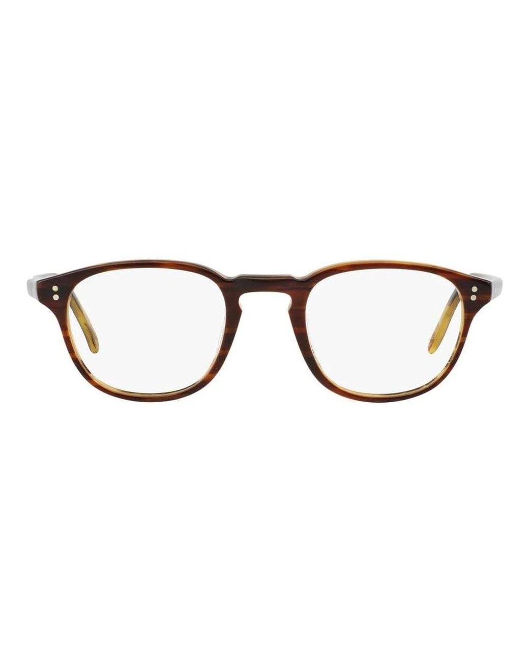 Oliver Peoples Brown Glasses