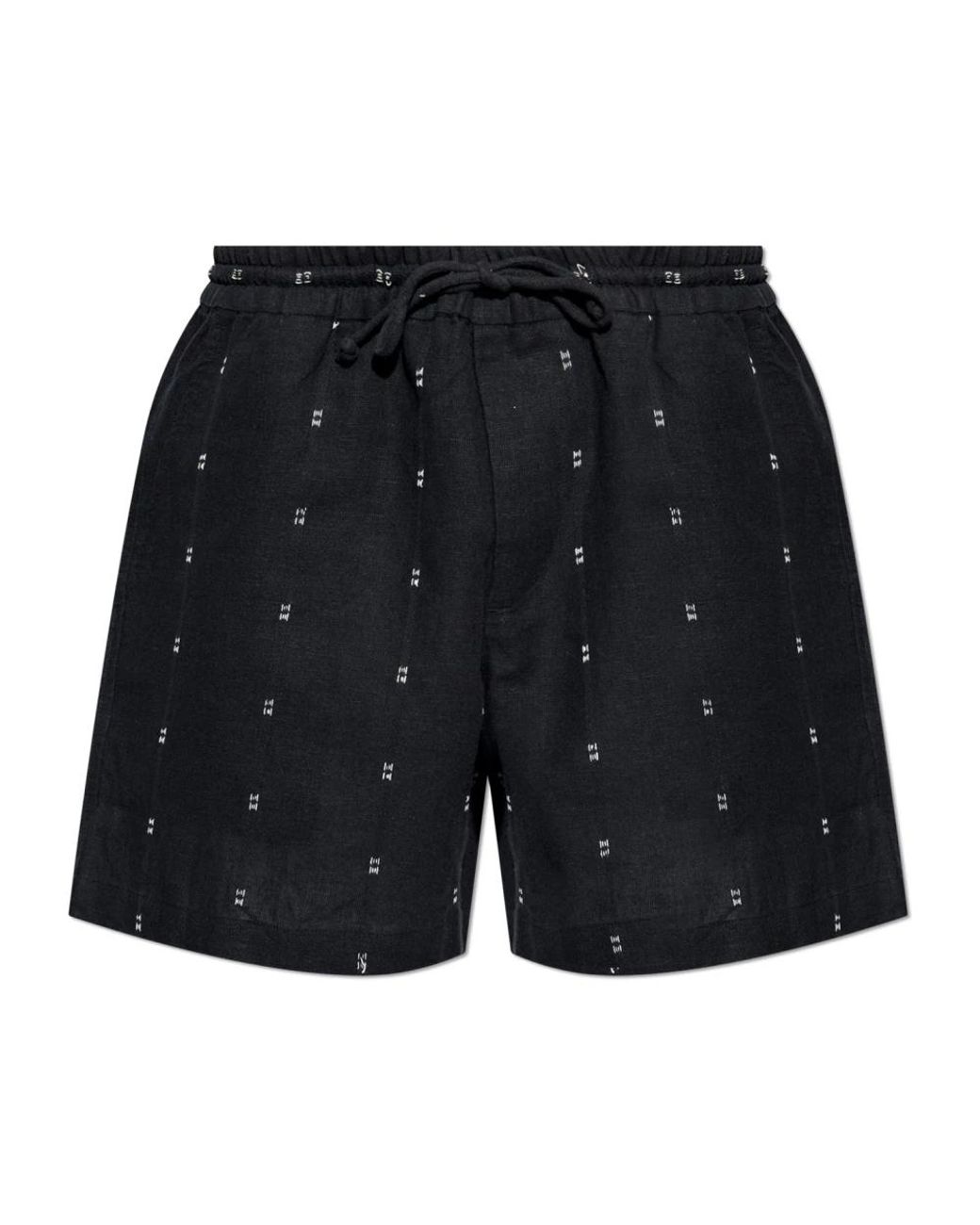 Rag & Bone Korte Broeken ,Zwart ,Katoen Shorts Met Zakken in het Black voor heren
