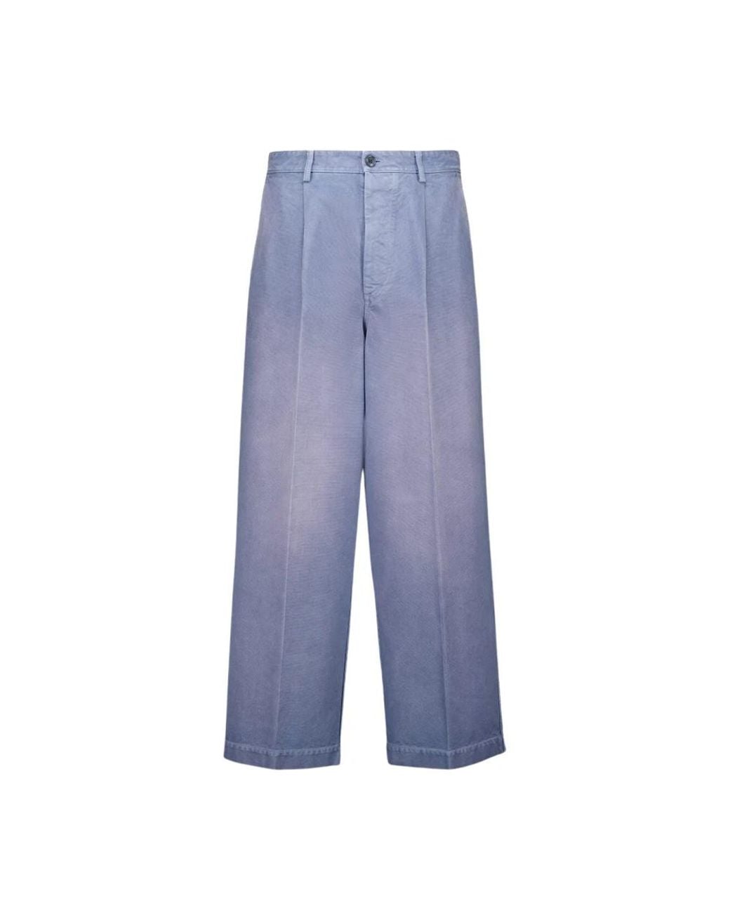 Marni Blue Wide Trousers for men