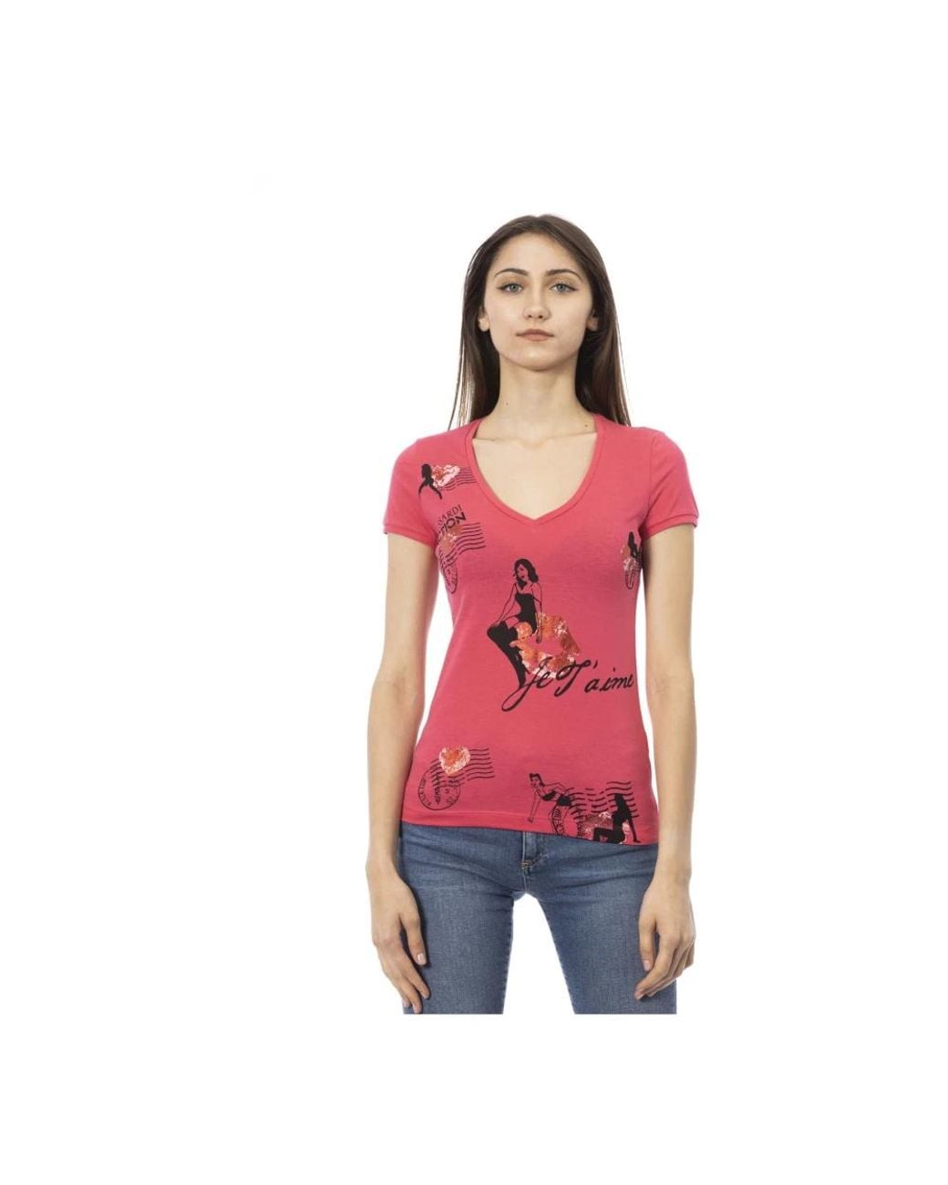 Trussardi Red T-Shirts