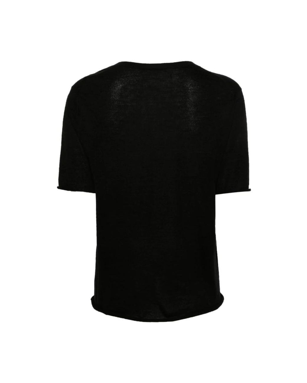 Lisa Yang Black Round-Neck Knitwear