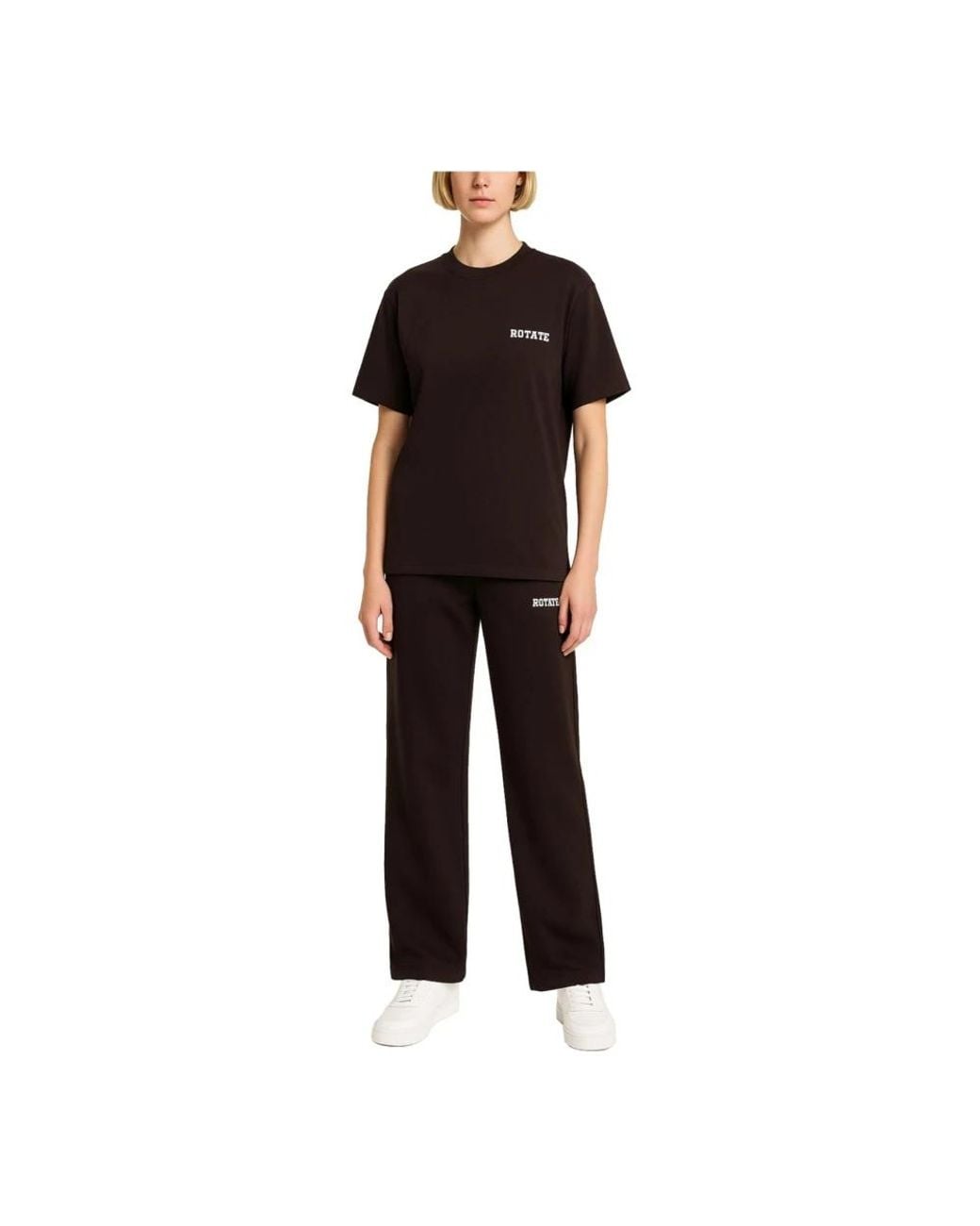 ROTATE BIRGER CHRISTENSEN Black Sweatpants