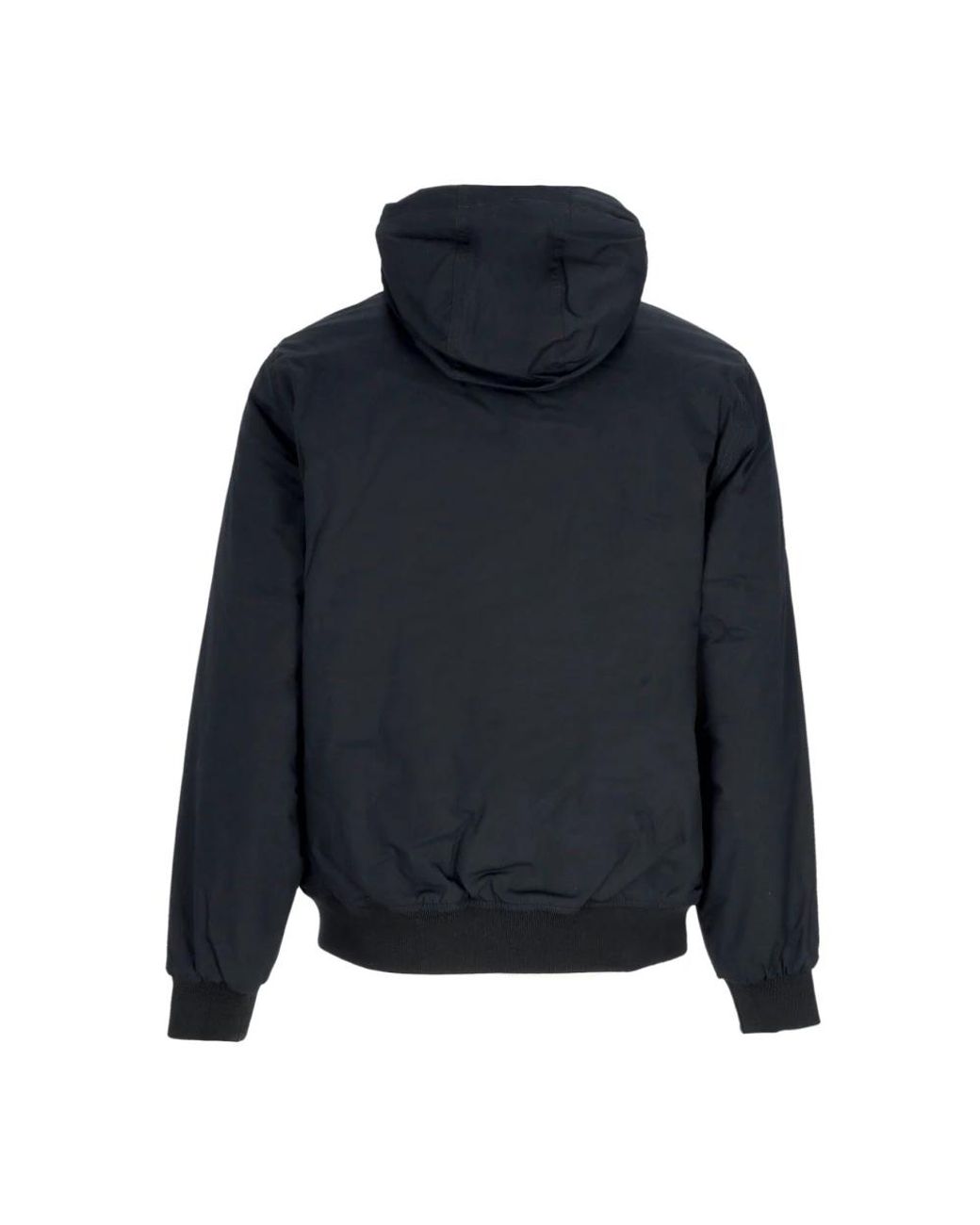 Element Jassen ,Zwart ,Katoen Waterafstotende Jas Met Verstelbare Capuchon in het Blue voor heren
