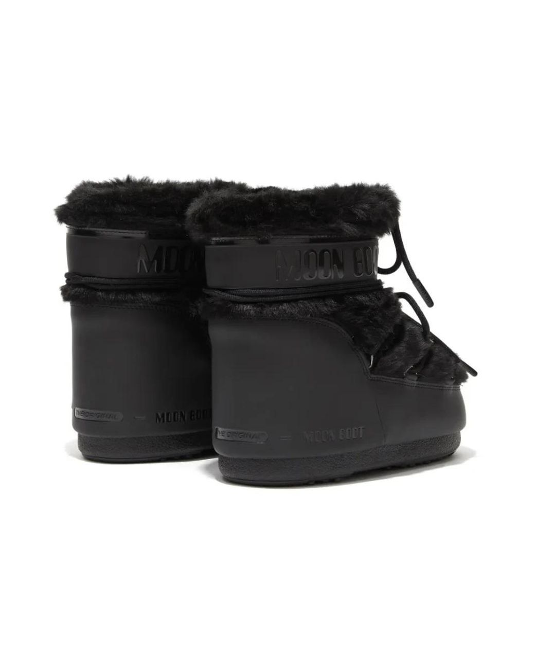 Moon Boot Black Winter Boots