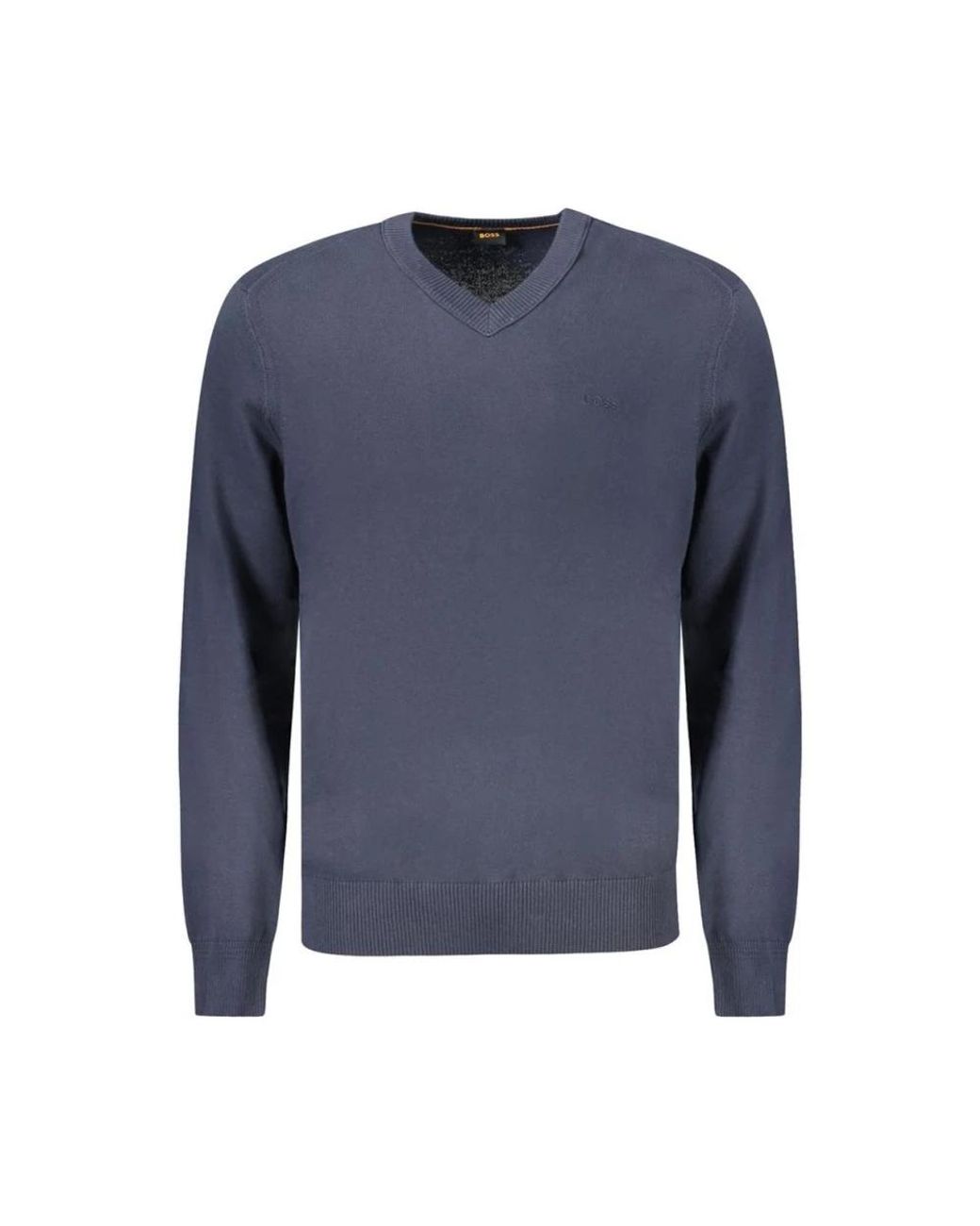 Boss Blue V-Neck Knitwear for men