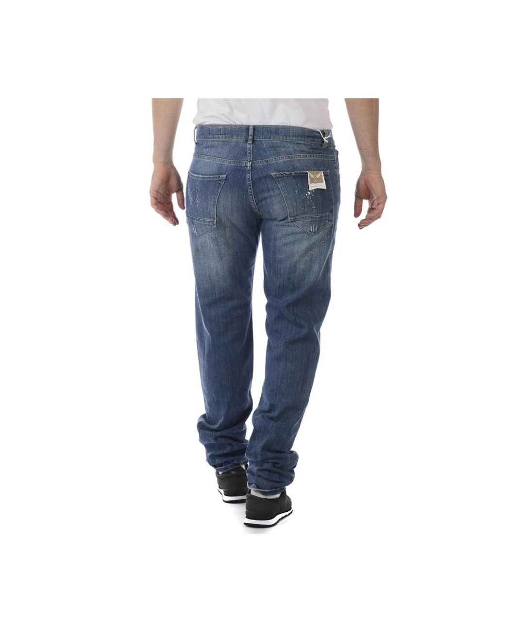 Daniele Alessandrini Blue Slim Fit Jeans for men