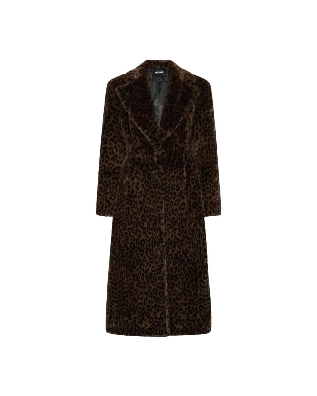 ROTATE BIRGER CHRISTENSEN Black Faux Fur & Shearling Jackets