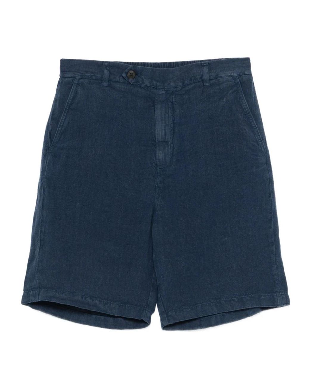 Mc2 Saint Barth Blue Casual Shorts for men