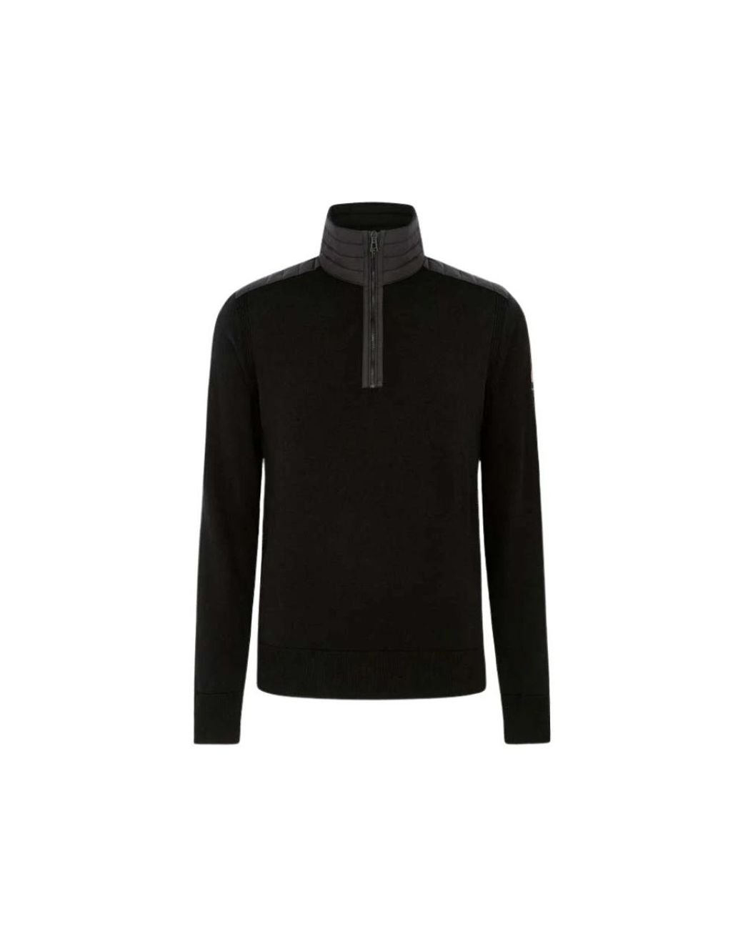 Belstaff Black Round-Neck Knitwear for men