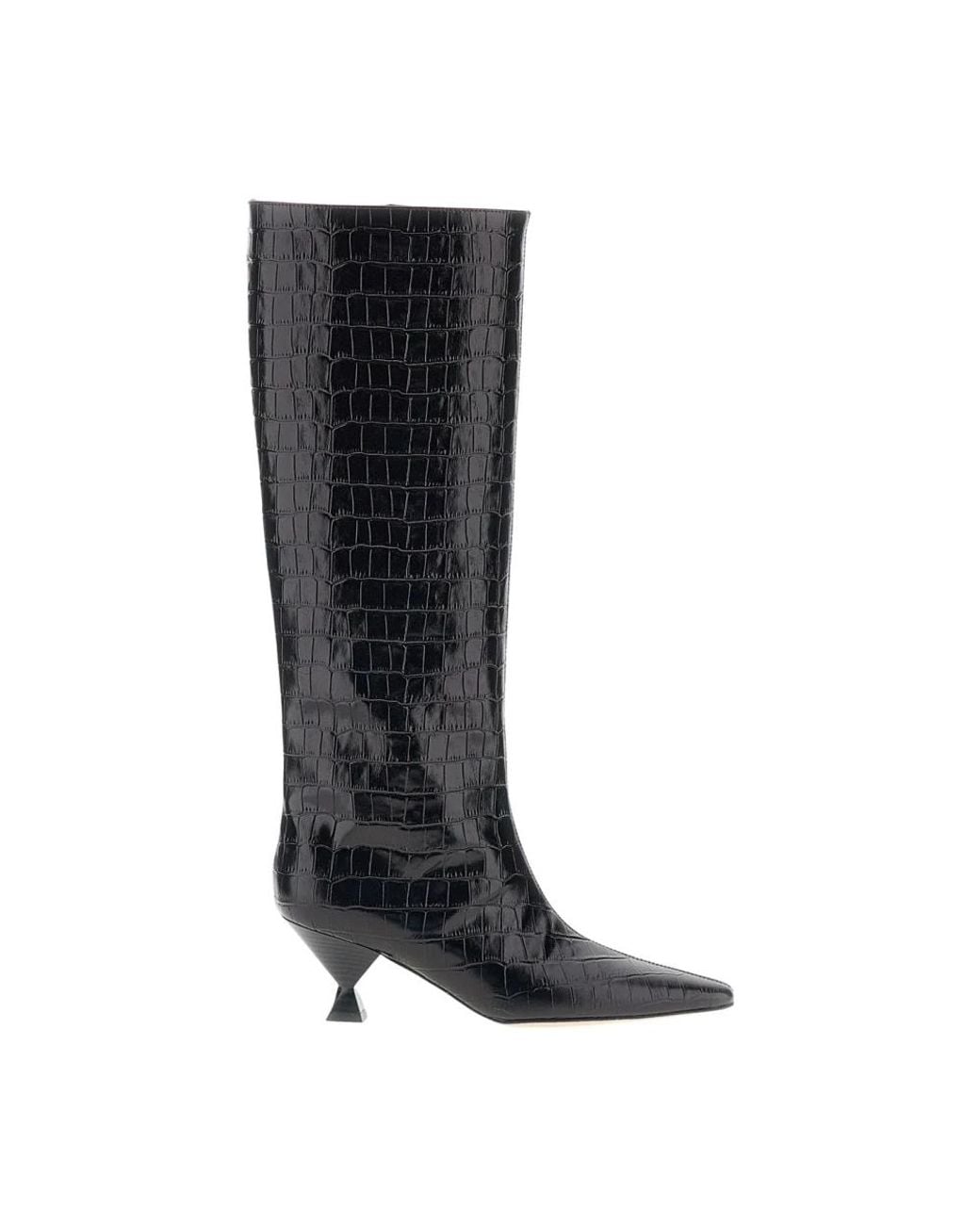 MARIA LUCA Black High Boots