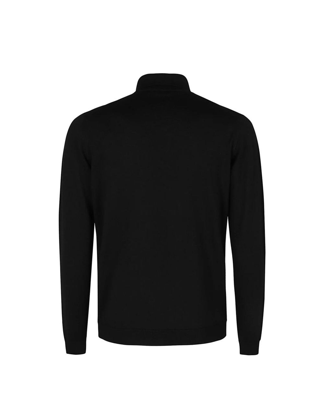 Roberto Collina Black Polo Shirts for men