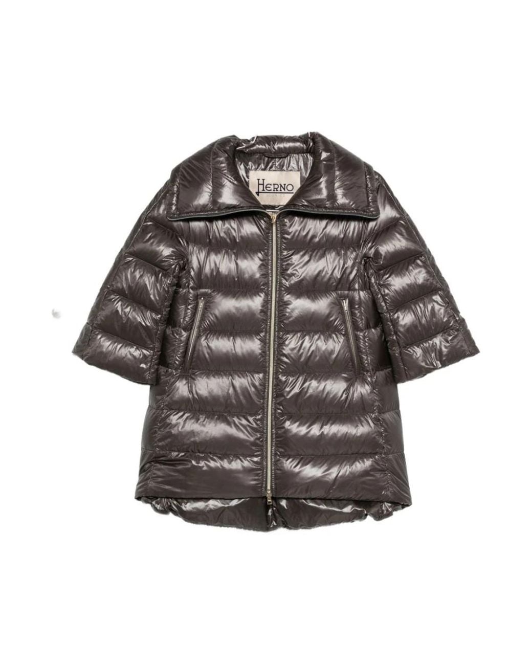 Herno Gray Winter Jackets