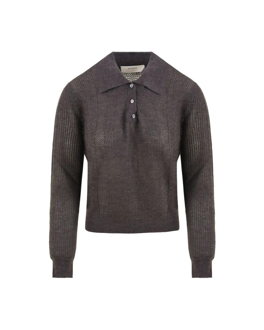 Beatrice B. Gray V-Neck Knitwear