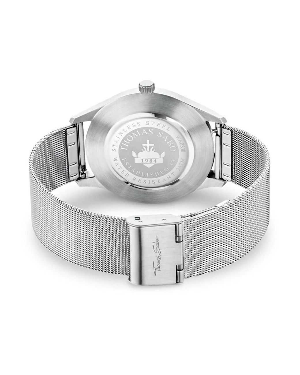 Thomas Sabo Metallic Code ts silber weiß uhr