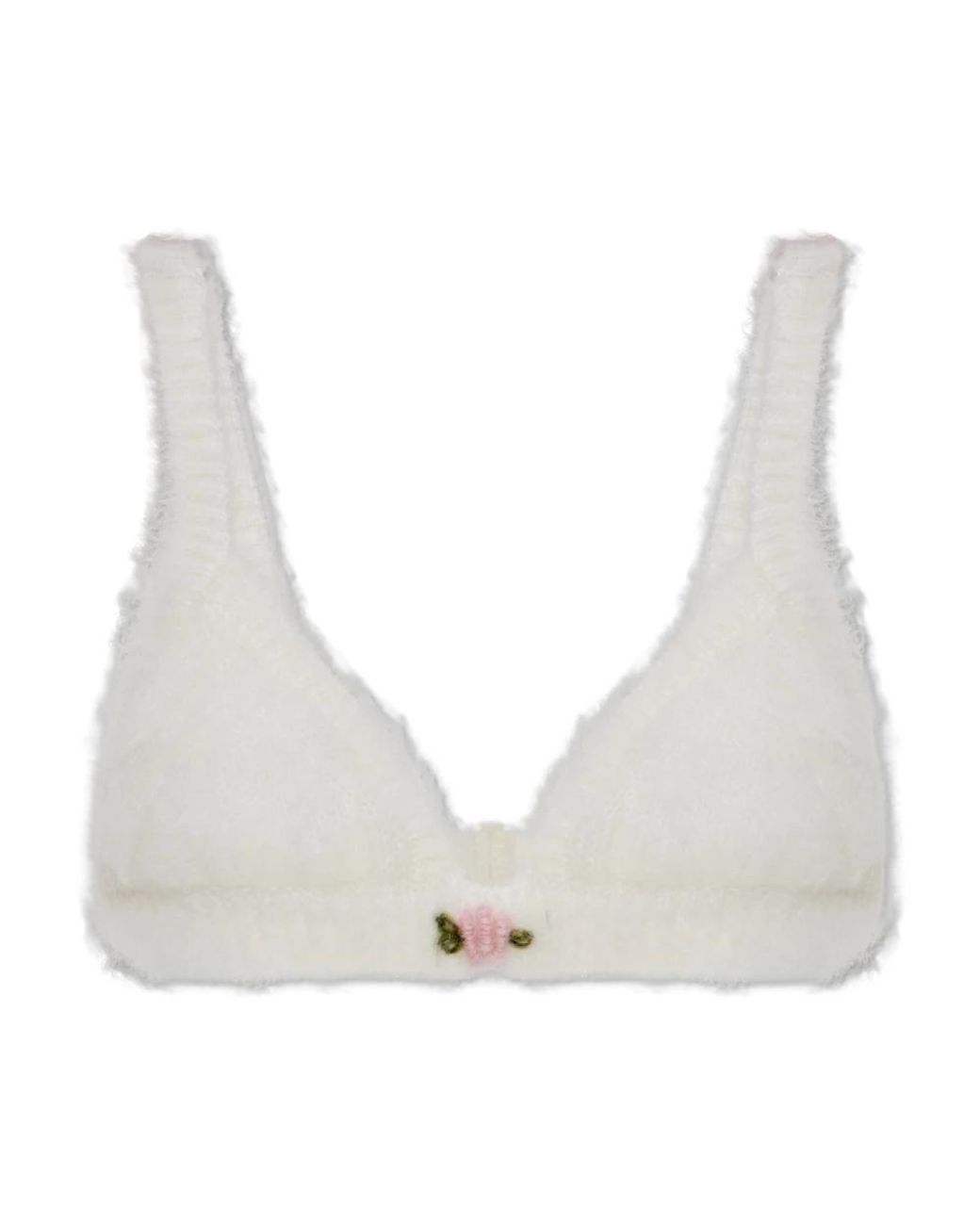 Alessandra Rich Wollen Beha in het White