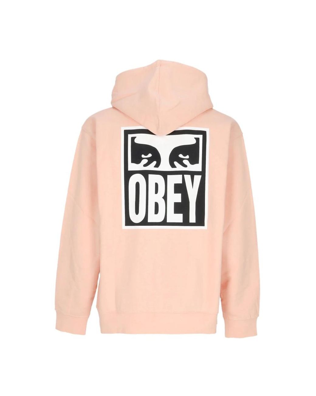 Hoodies Obey de hombre de color Pink