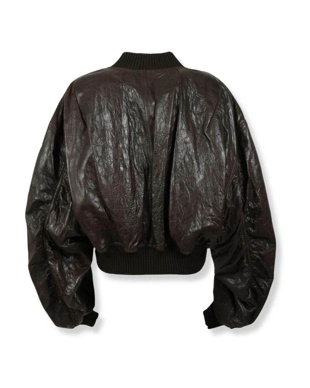 Rick Owens Black Bomber Jackets