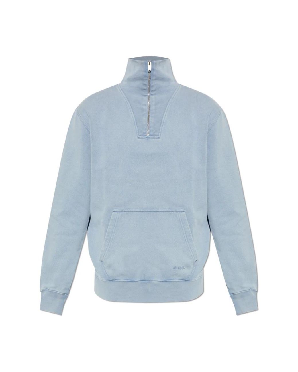A.P.C. Zip-Throughs in Blue for Men | Lyst