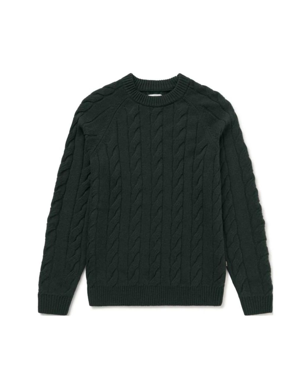 Ecoalf Green Round-Neck Knitwear for men