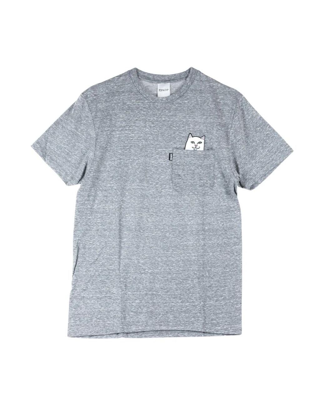 RIPNDIP Lord Nermal Pocket Tee in het Blue
