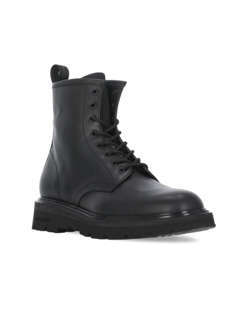 Woolrich Black Lace-Up Boots for men