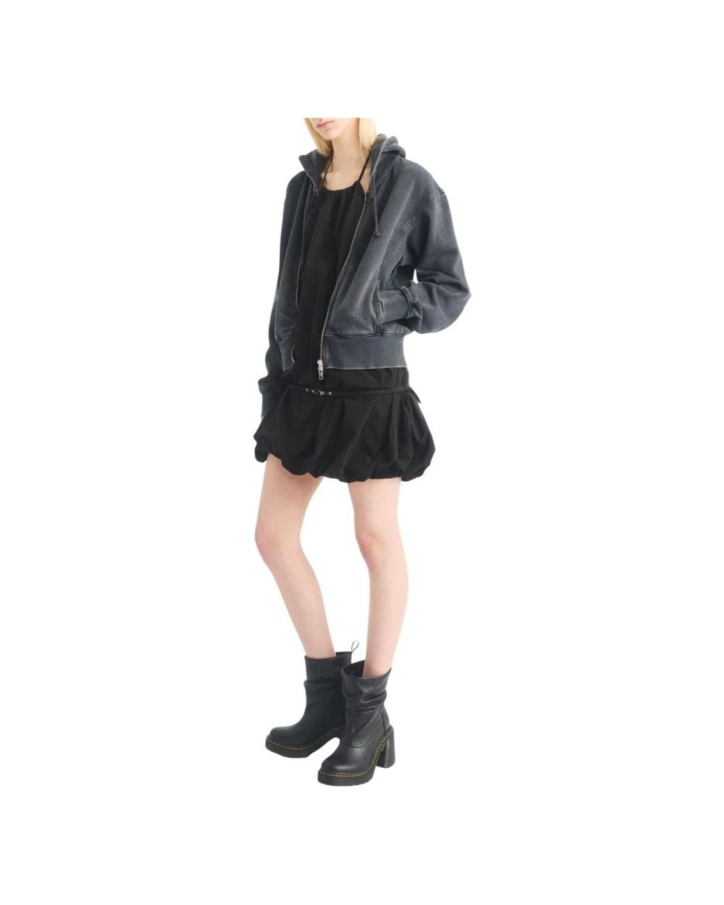 Dr. Martens Black Heeled Boots