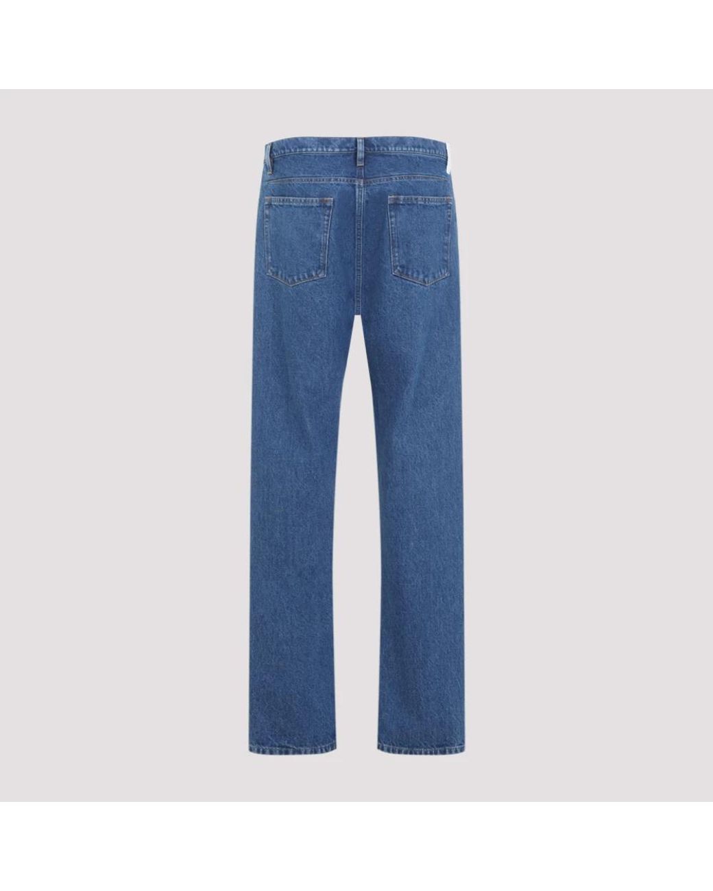 Jil Sander Blue Straight Jeans for men
