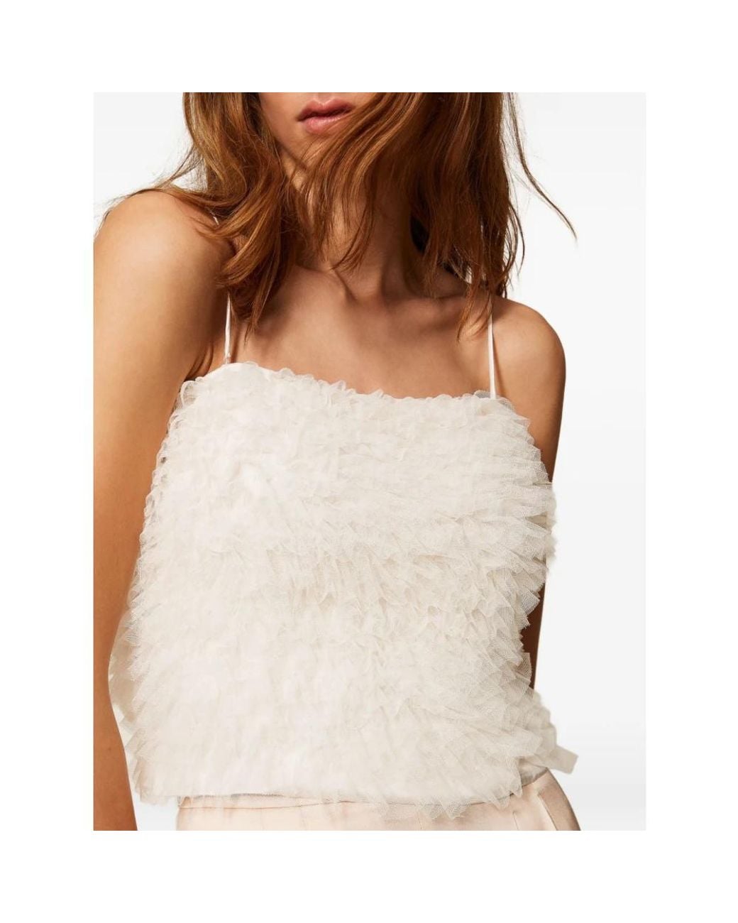 Twinset Natural Sleeveless Tops