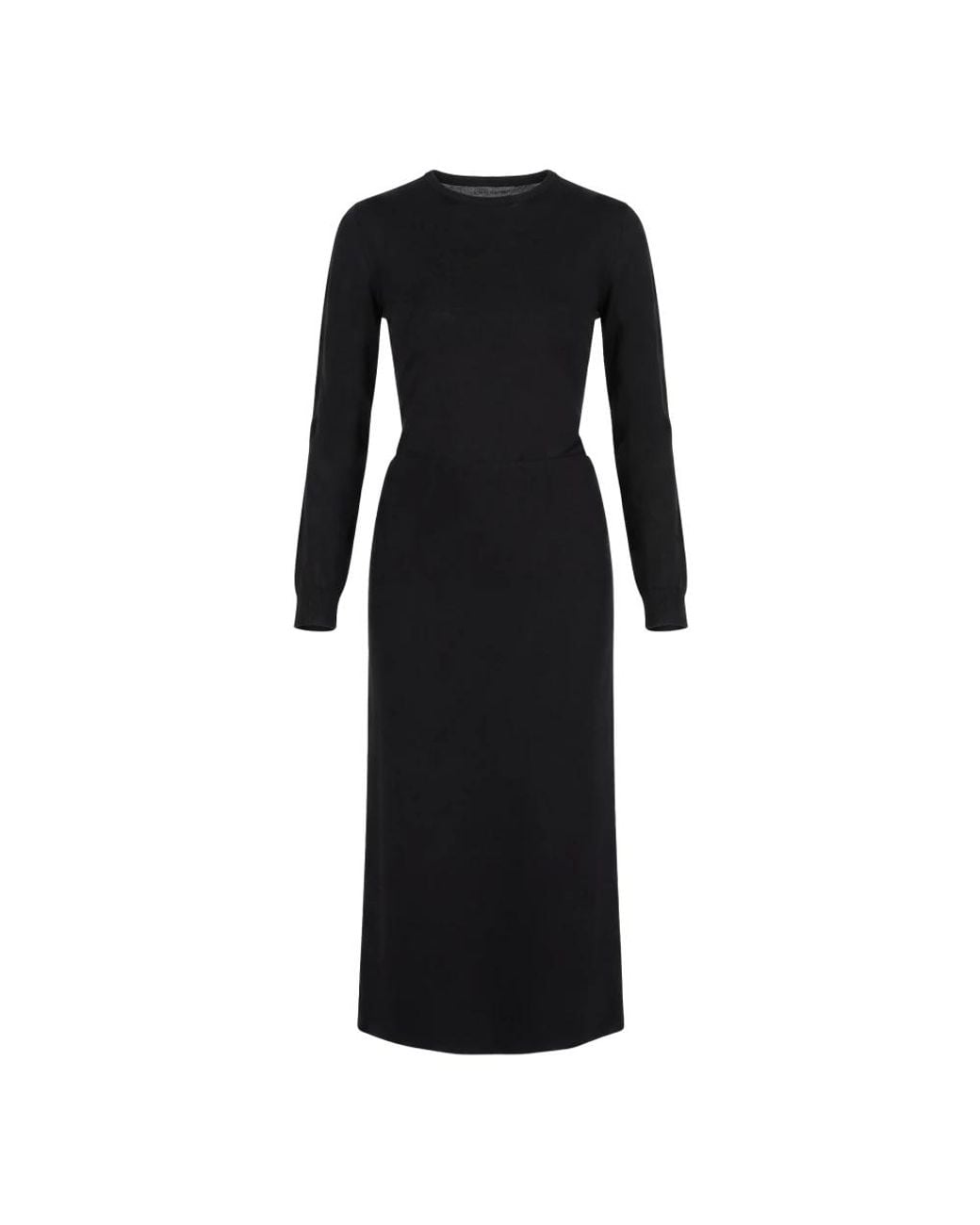 Liviana Conti Black Knitted Dresses