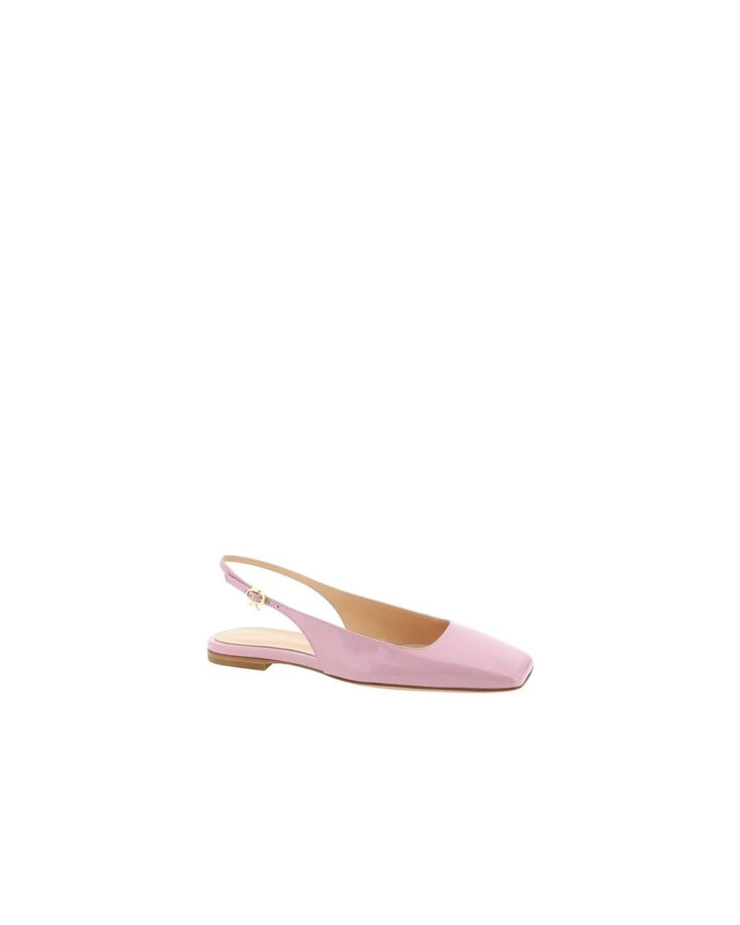 Gianvito Rossi Pink Ballerina Shoes