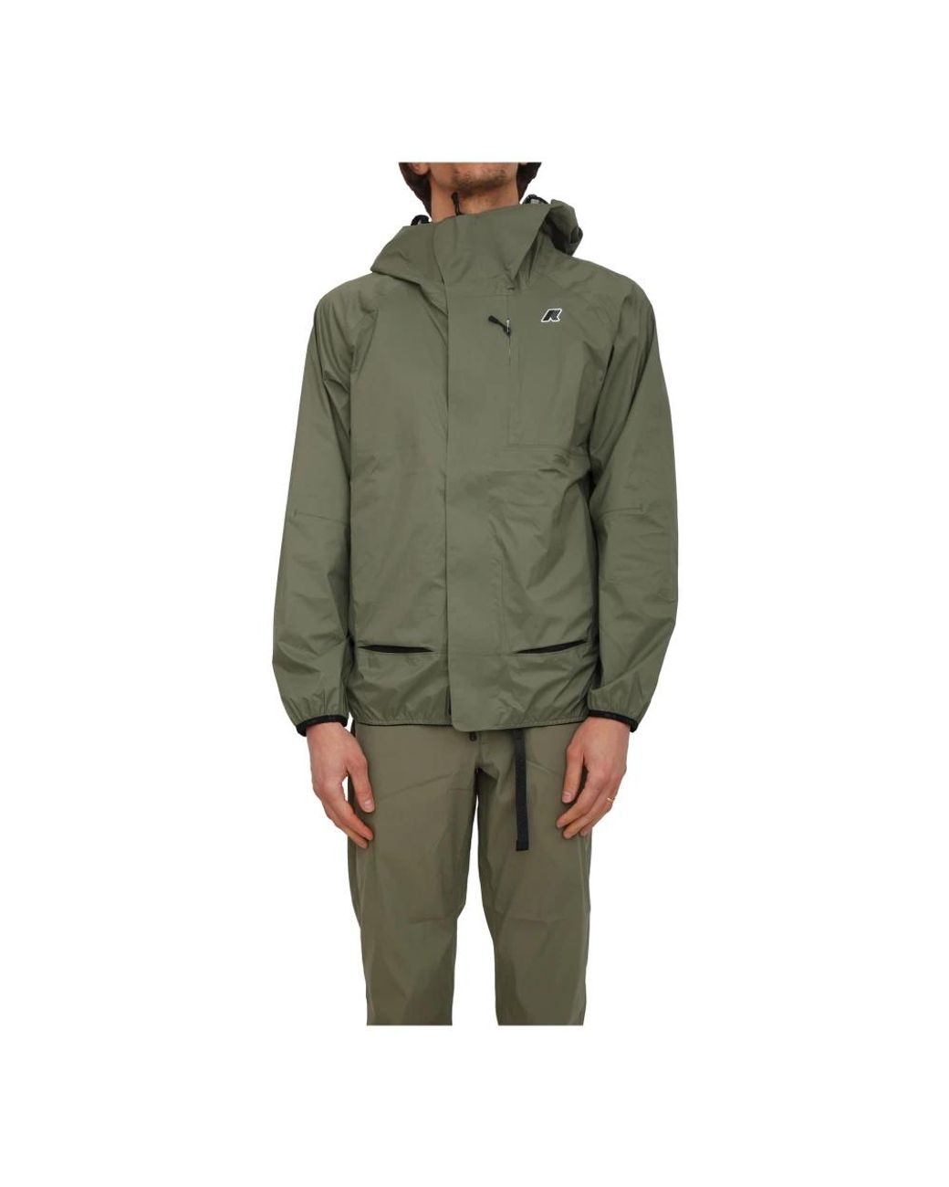 K-Way Green Light Jackets for men